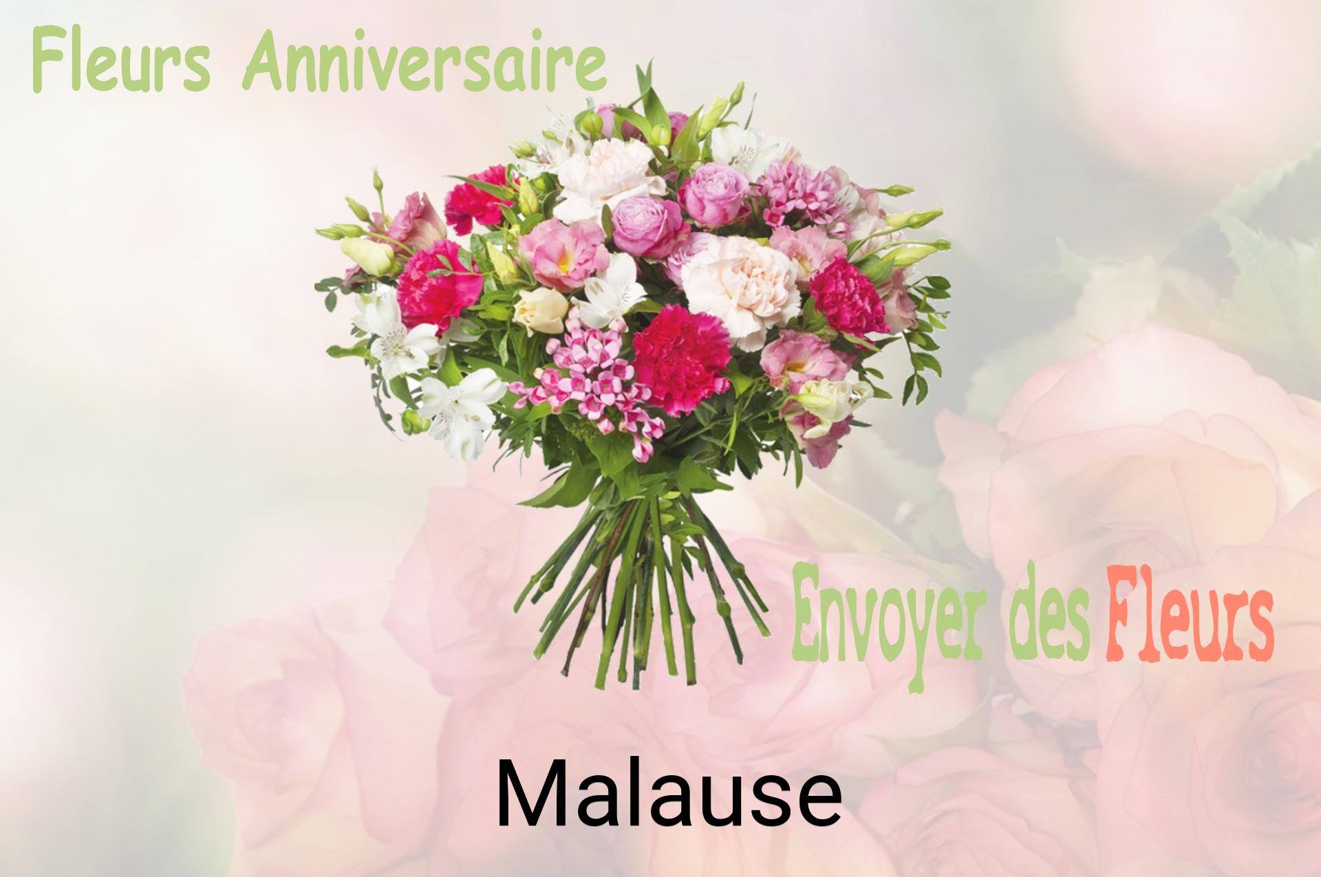 Bouquet de fleurs d’anniversaire livré à Malause